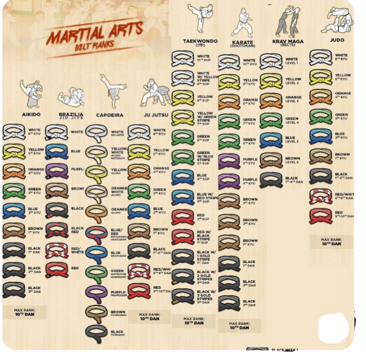 Martial Arts Belts