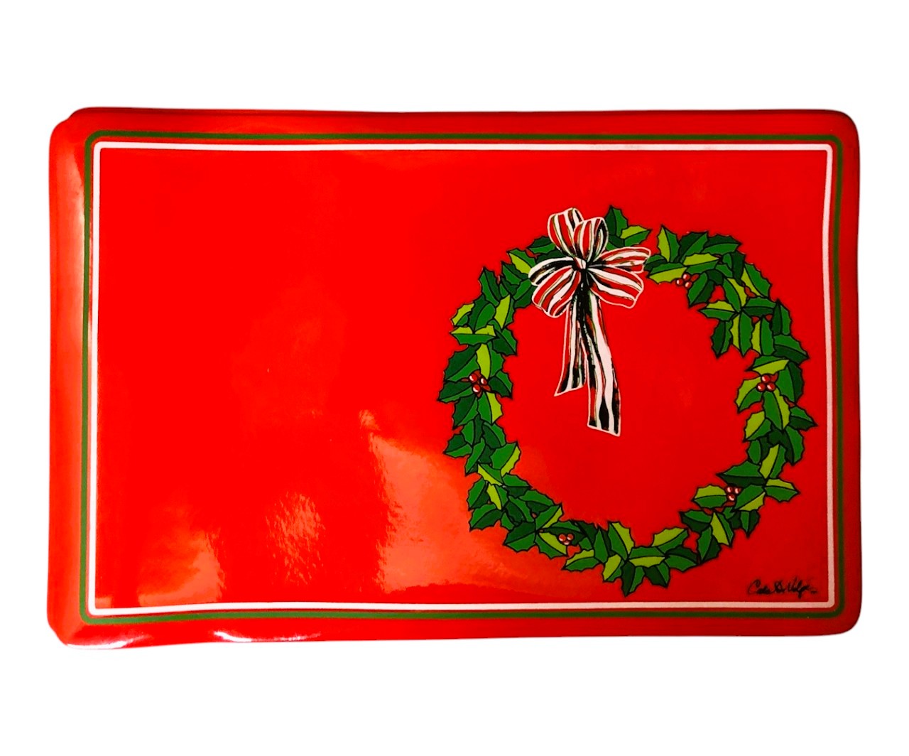 3394 - Set of 8 Christmas Placemats |4-30|