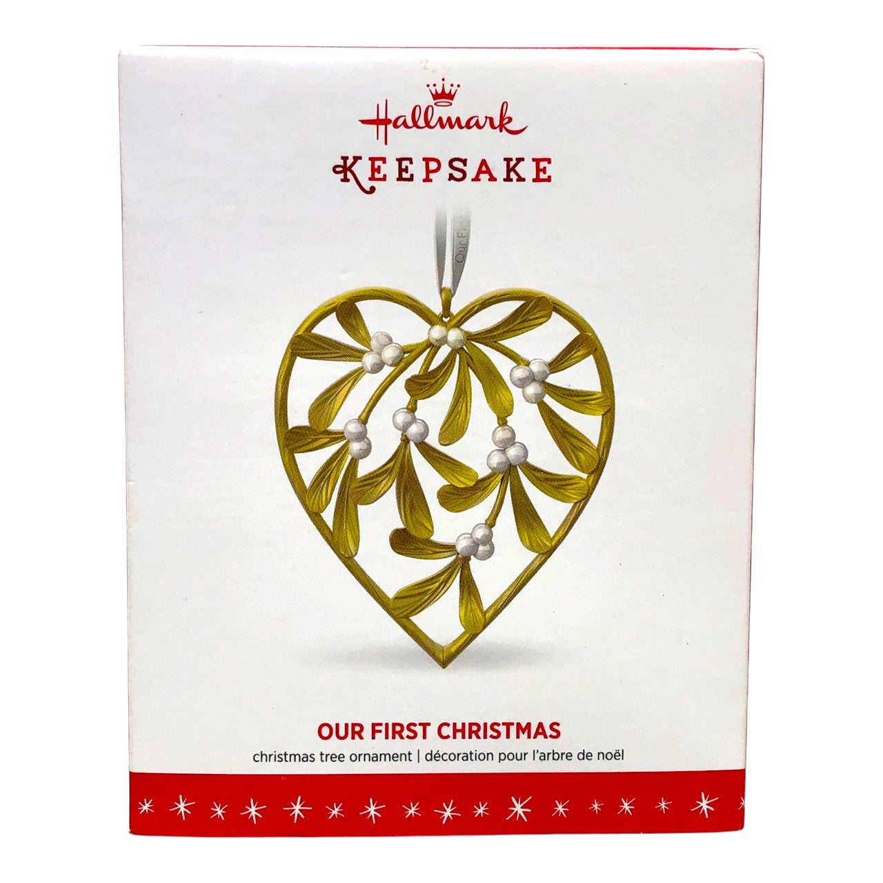 3528 - Set of 3 Hallmark Keepsake Our First Christmas Ornaments |Pod 1-66|