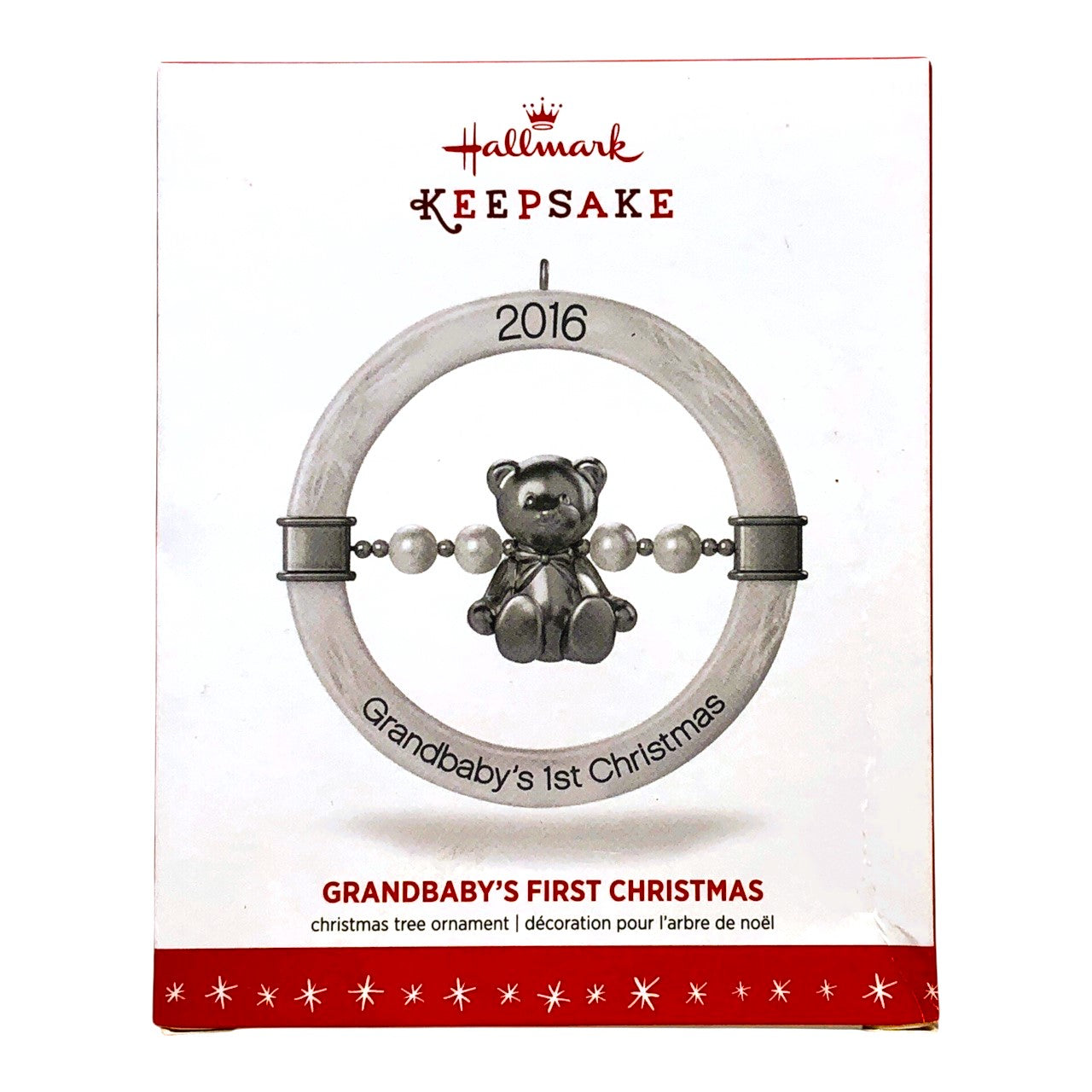 3569 - Set of 3 Hallmark Keepsake Grandbaby's 1st Christmas Holiday Ornaments |Pod 1-66|