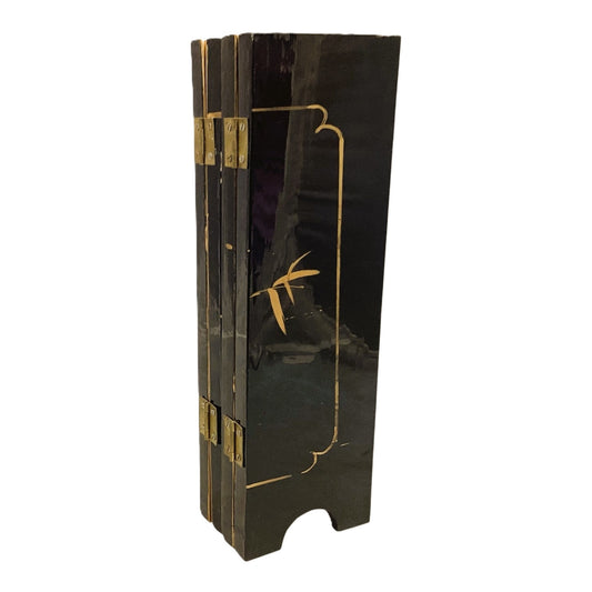 6028 - 14-Inch 4-Pc Peacock Folding Screen |8-11|