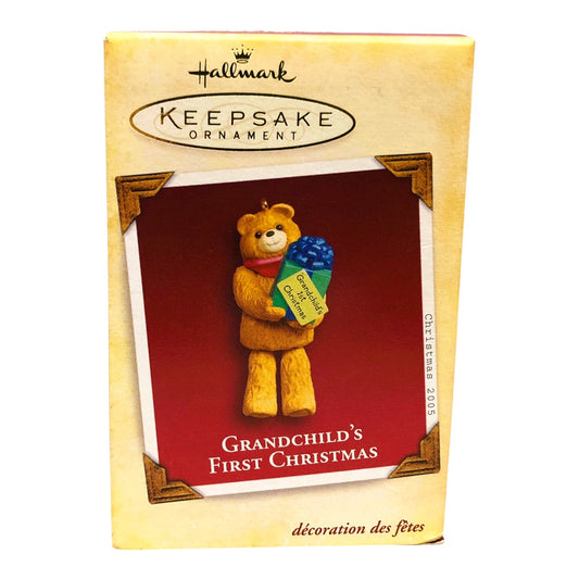 6842 - HALLMARK Set of 4 Grandson's Christmas Ornaments |Pod 1-74|
