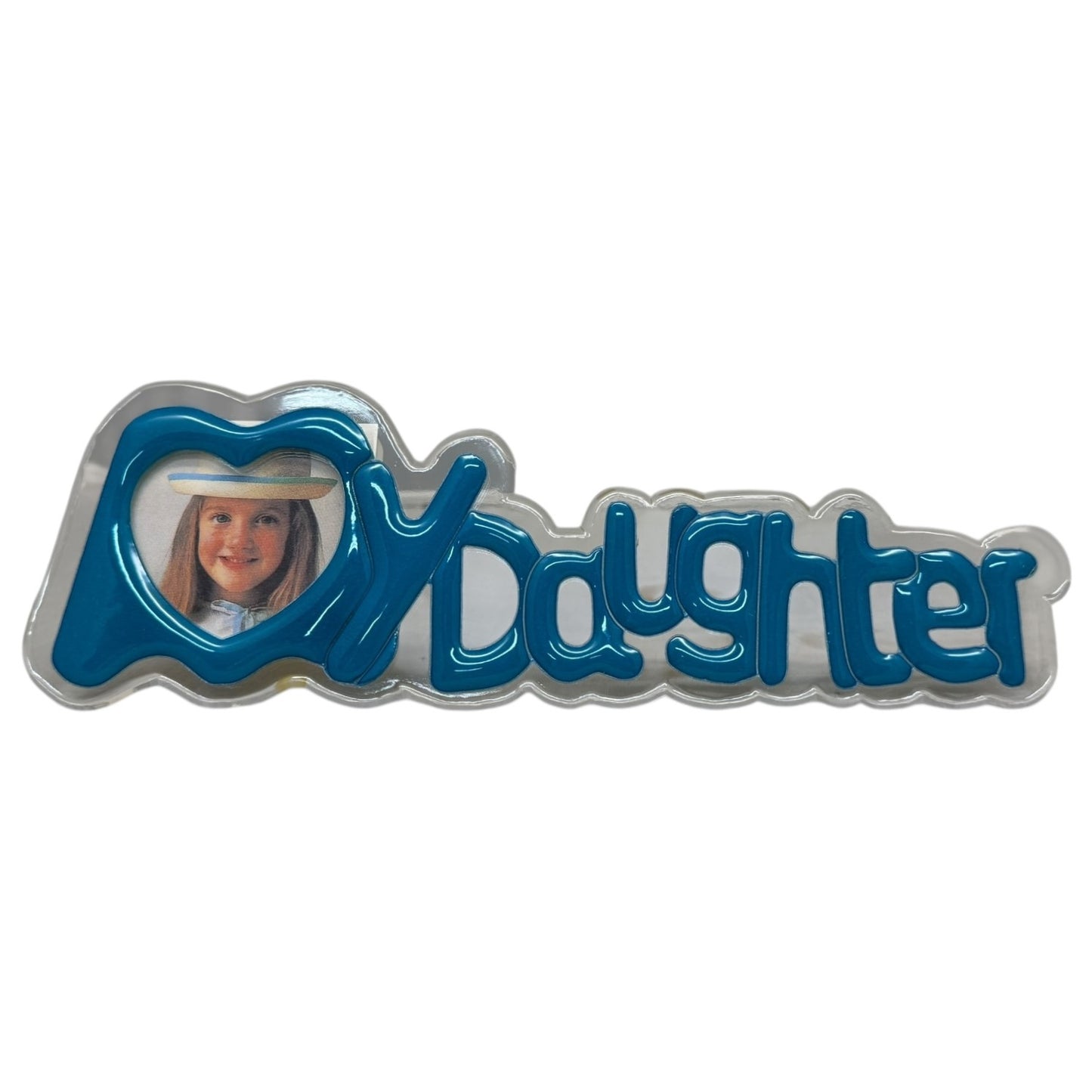7655 - My Daughter Blue Pic Frame 8" |18-19|