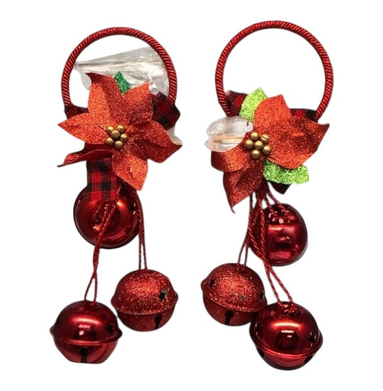 9753 - Set of Two Red Bell Door Hangers |Pod 2-62|