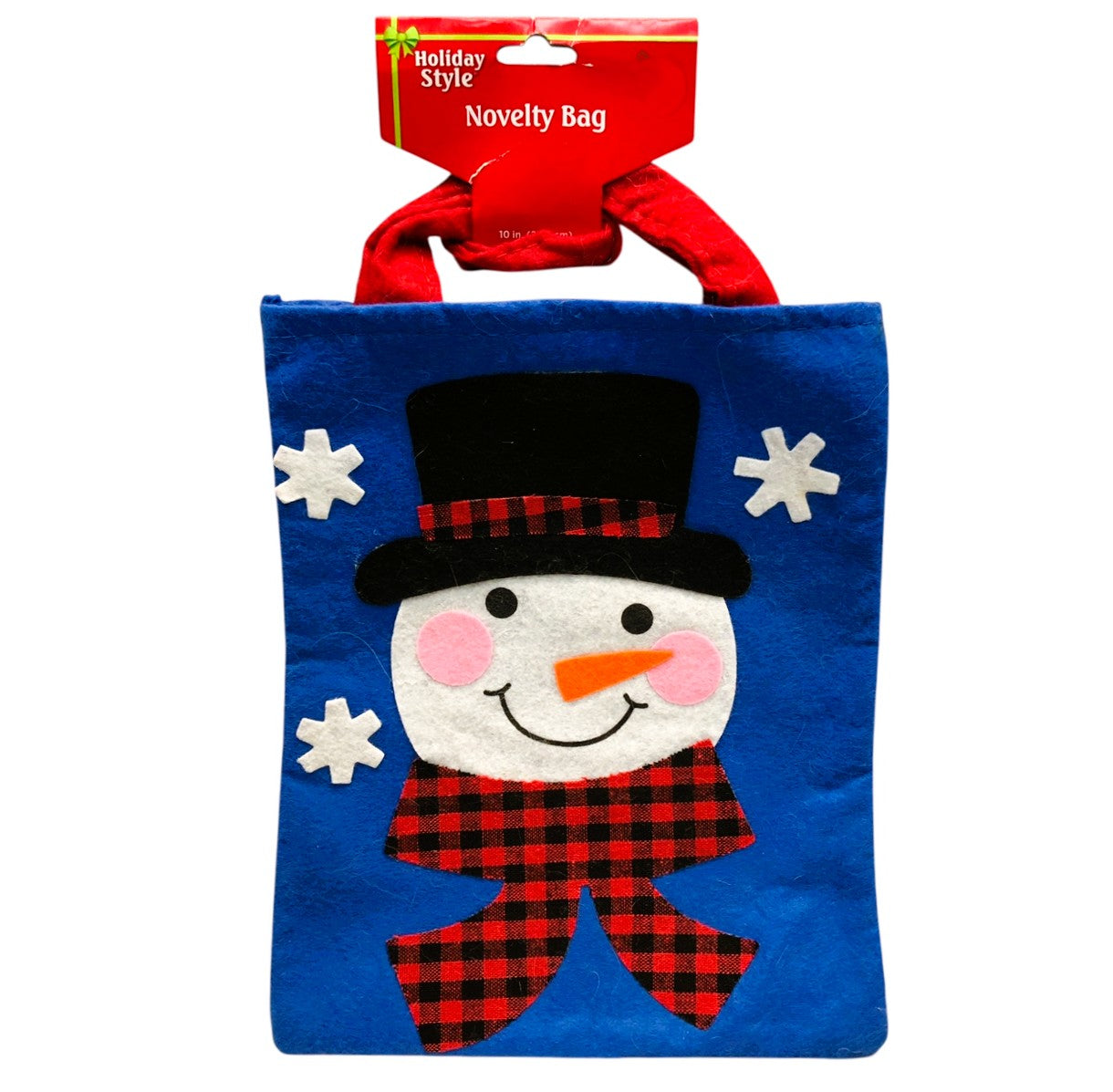 9868 - 10" Felt Bag Snowman |Pod 2-51|