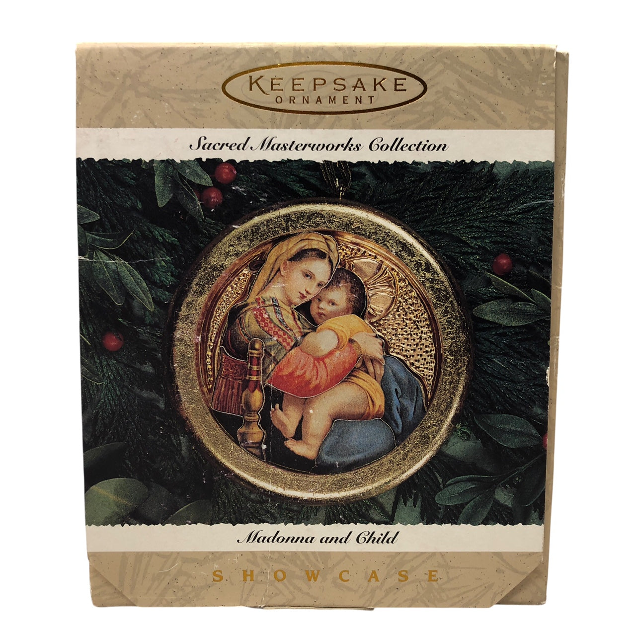 9969 - 4-Piece Madonna and Child Hallmark Keepsake Ornaments Set |Pod 1-74|