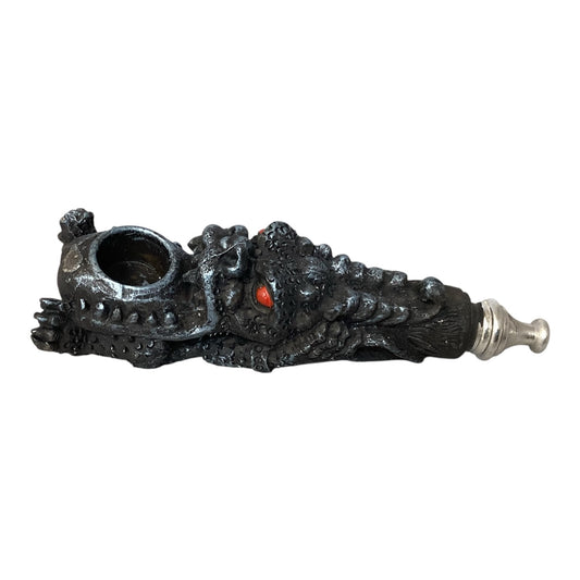 10006 - 4-1/2" Red Eyed Goblin Pipe |Store|