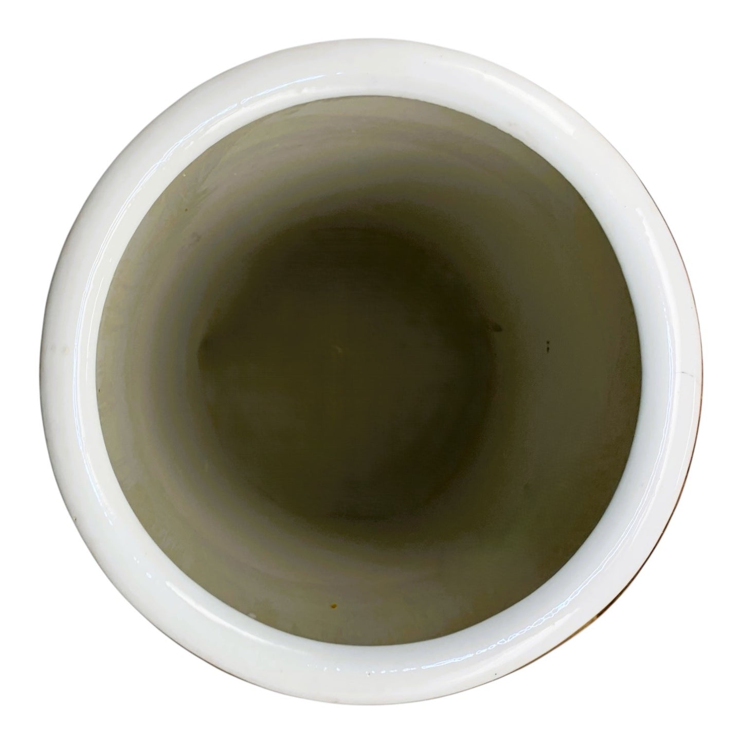 11303 -18-Inch Round Satsuma Porcelain Vase Hand-Painted Bird & Floral Motif |10-16|