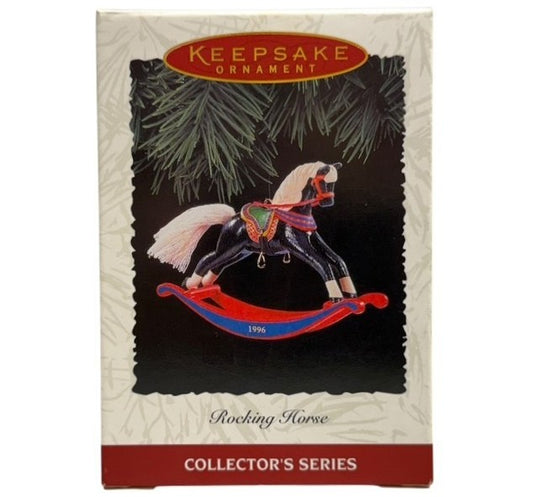 11795 - Elegant Set of 3 Rocking Horse Ornaments |Pod 1-70|