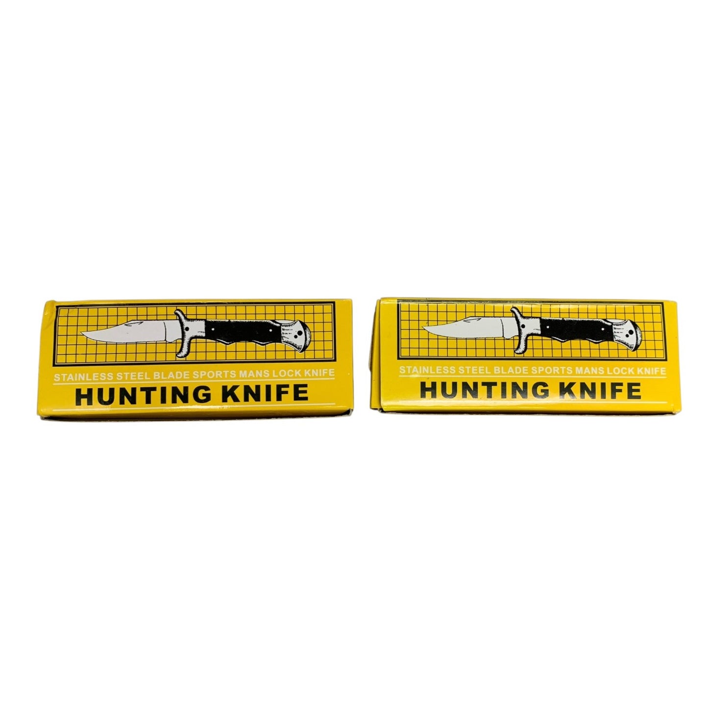 14569 - Set of Two Golden Dragon Folding Knife 4.5" Closed 8" Overall Length |89|