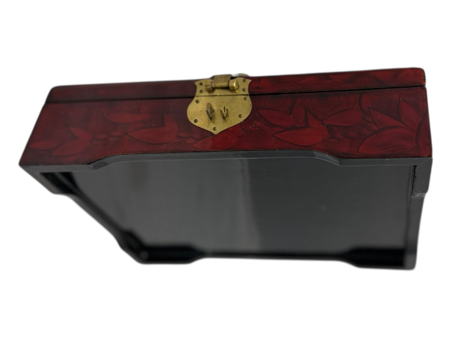 15858 - 7x9 Jewelry Box Mother of Pearl Ducks |20-18|