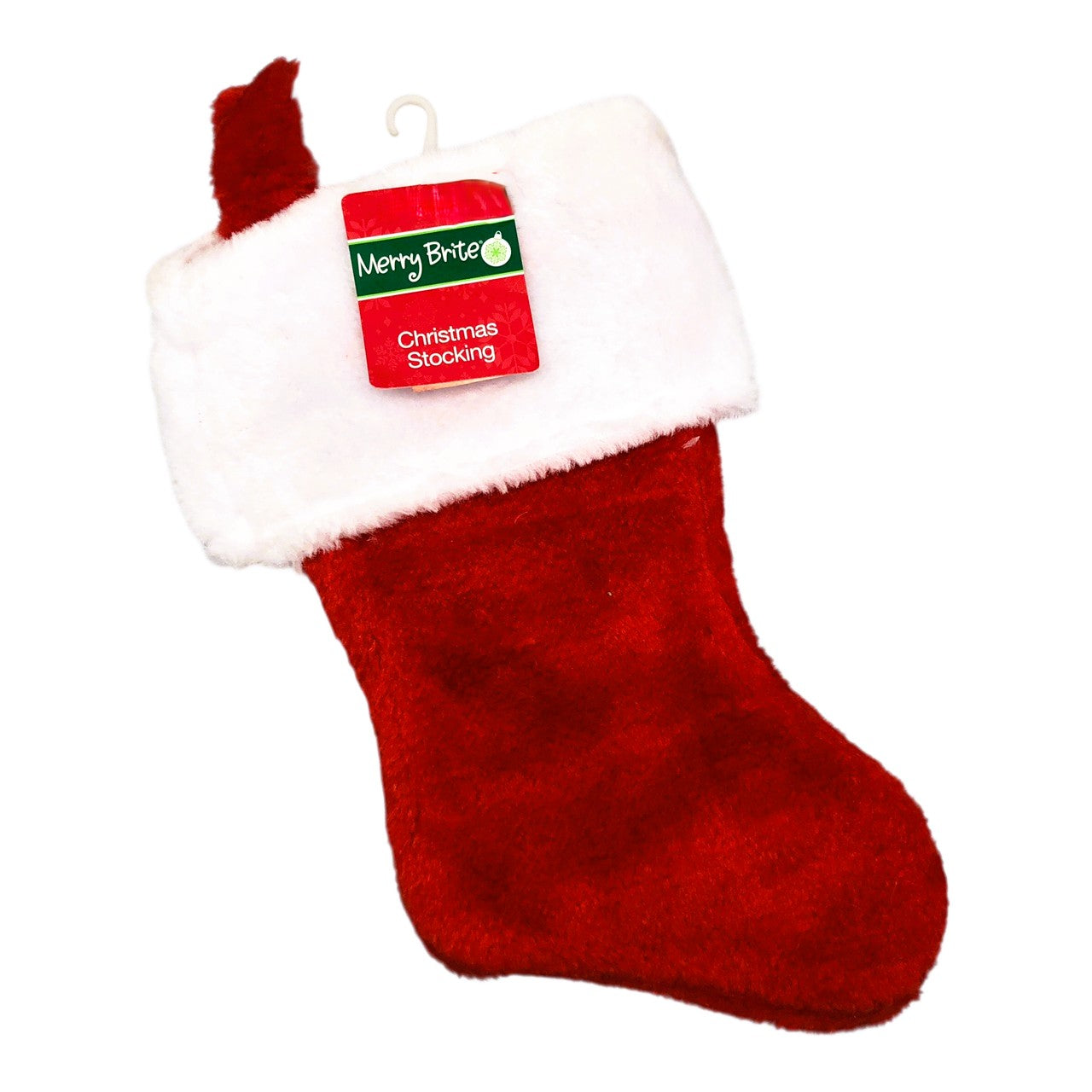 17999 - 13" Red Plush Christmas Stocking |Pod 2-54|