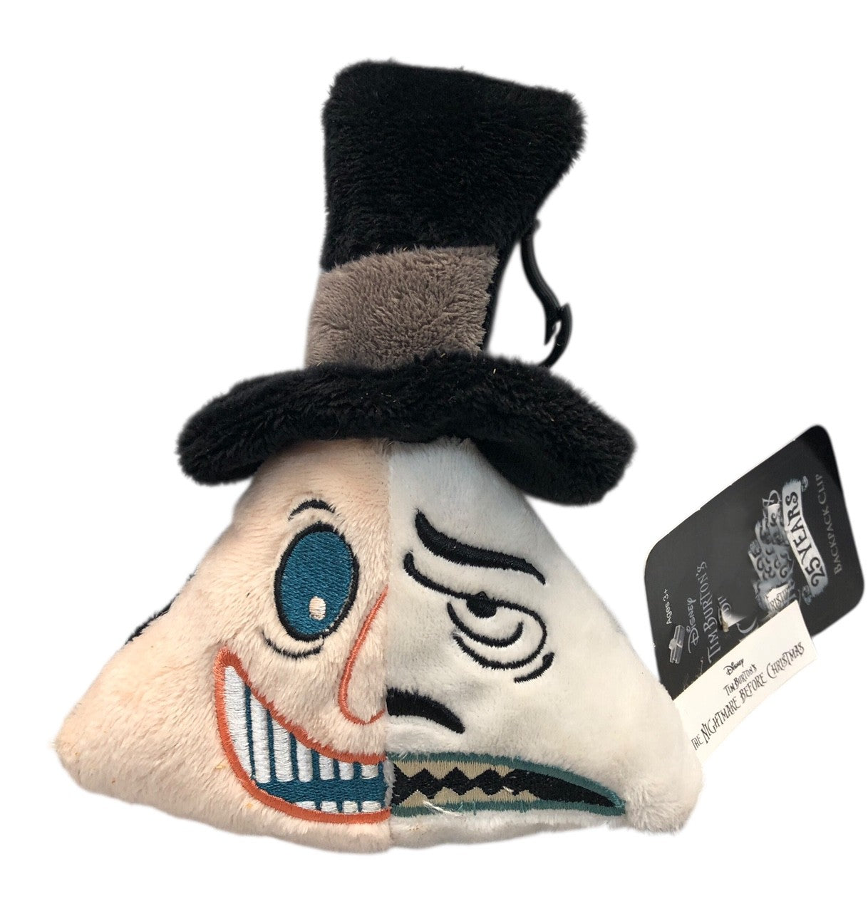 24225 - Nightmare Before Xmas Plush 6" Mayor Clip |Pod 2-6|