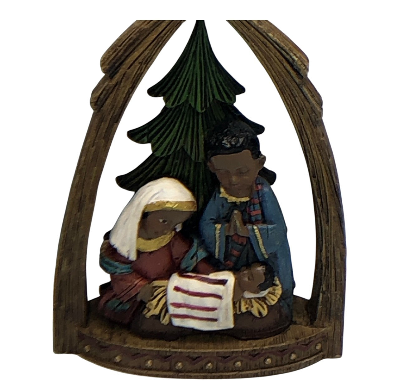 32588 - Black Holy Family Arch Ornament |Pod 2-61|