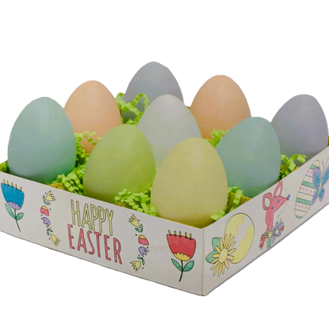 35203 - Egg Display Kit-Pastels 7"x 3.5"x 9" |11.5|