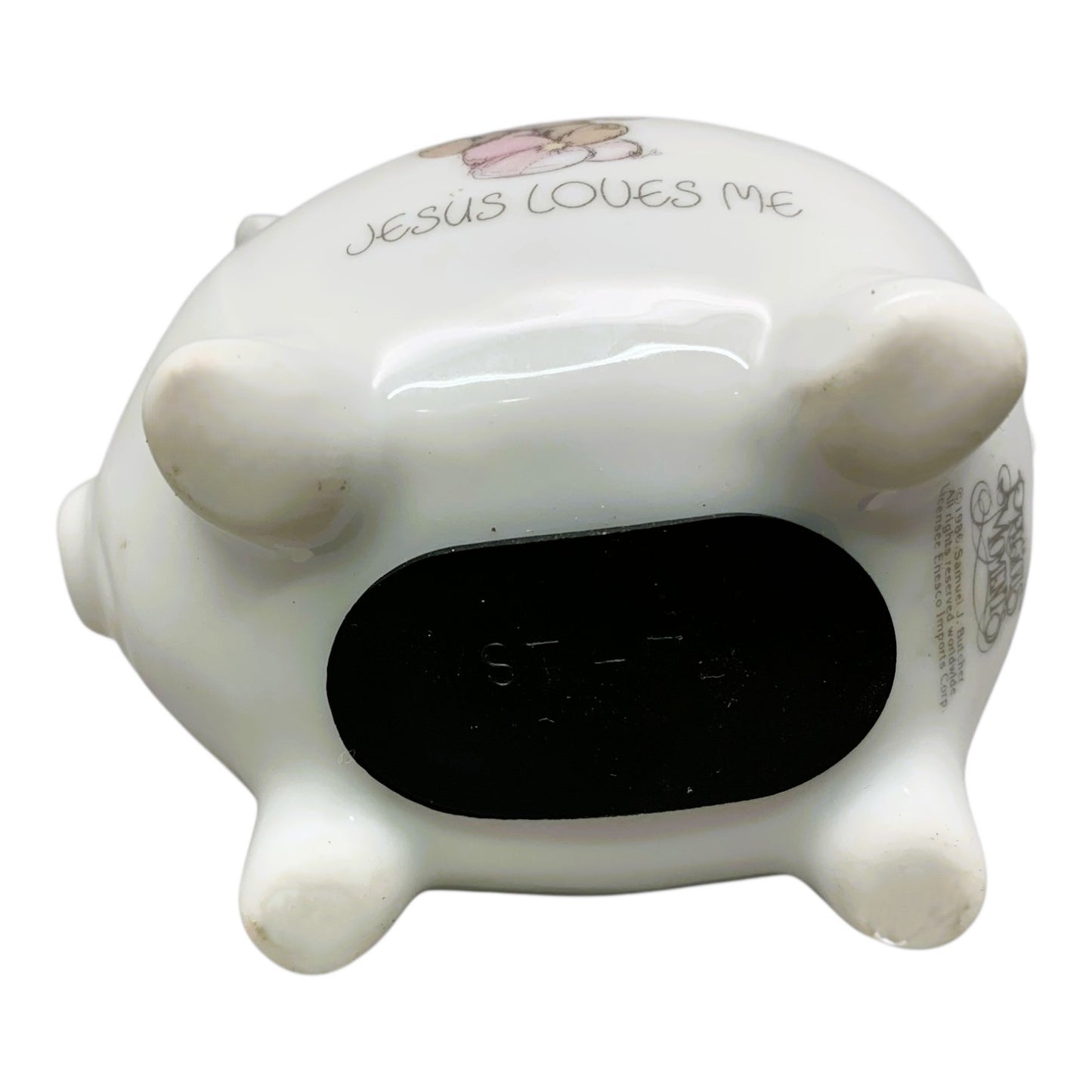 35601 - 3.5" Precious Moments -"Jesus Loves Me"- Piggy Bank |3-12|