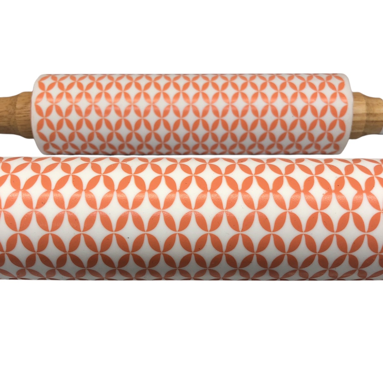 36560 - Set of Two Silicone Rolling Pin Peach |22-4|
