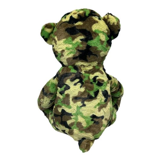 38044 - Dan Dee Collector's Choice Teddy Bear 18" Green Camo Stuffed Animal |H-49|