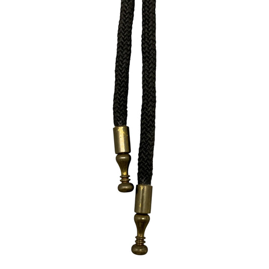 38887 - Silver Pistol Bolo Tie |Clear-149|