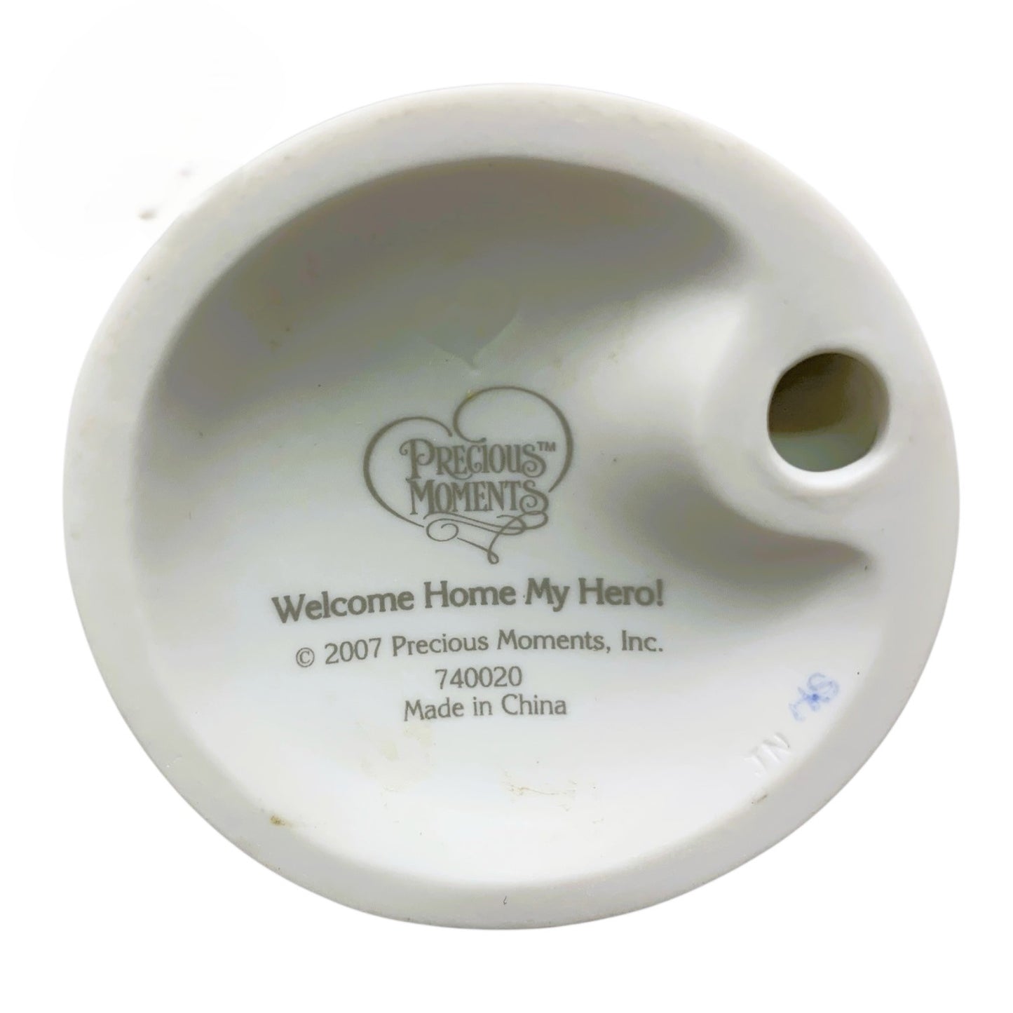 39497 - 4.5" Precious Moments "Welcome Home My Hero!" Figurine |H-6|