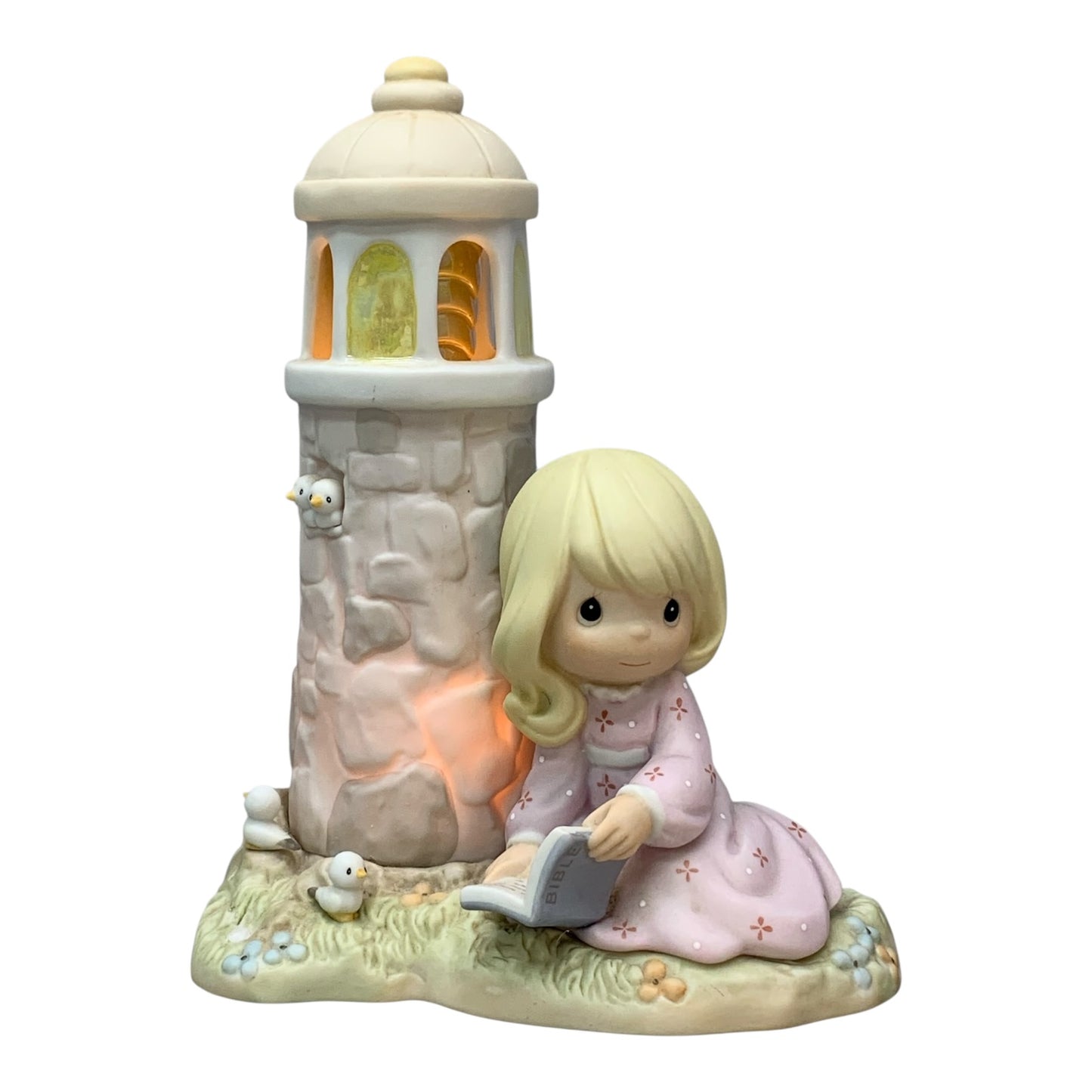 39581 - 7.5" Precious Moments "Jesus is My Lighthouse" |H-5|