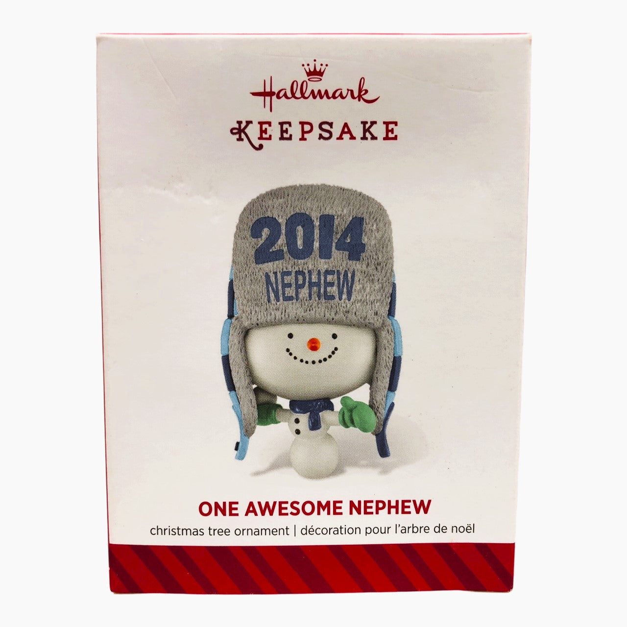 42537 - Set of 4 Hallmark Keepsake Merry Christmas Nephew Ornaments |Pod 1-74|