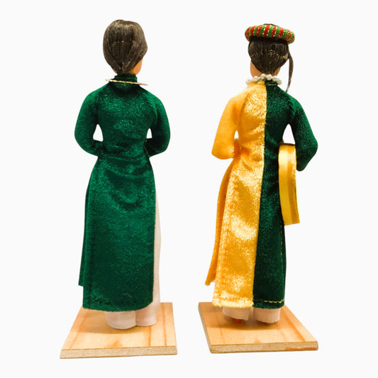 42939 - Set of 2 6" Oriental Dolls |H-2|