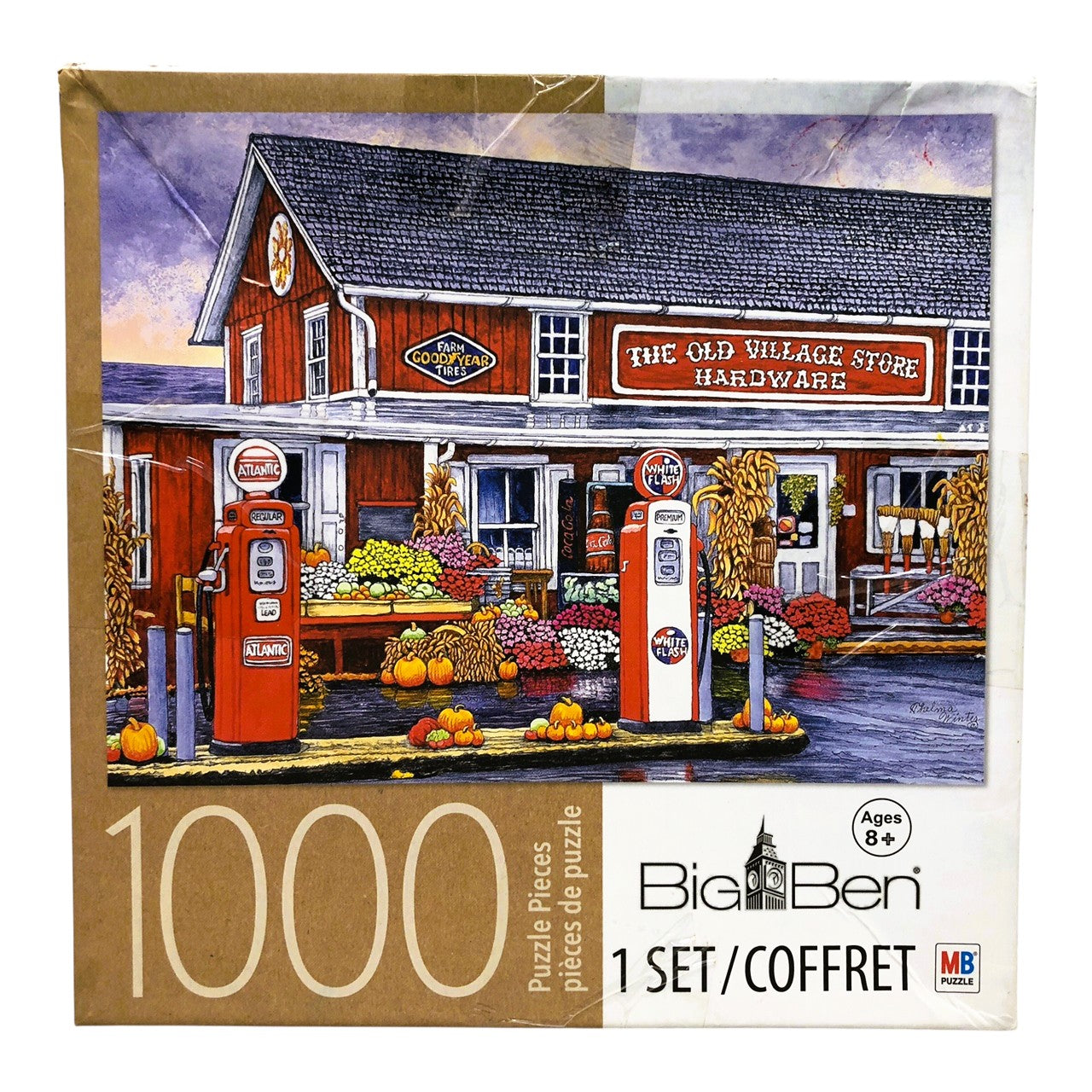 43010 - Old Village Puzzle Used |GR-7|