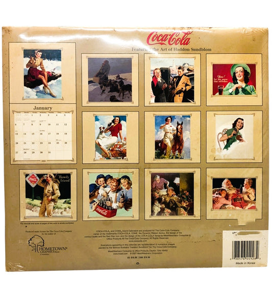 43387 - Brand NEW Coca-Cola 2008 18 Month Calendar |22-1|