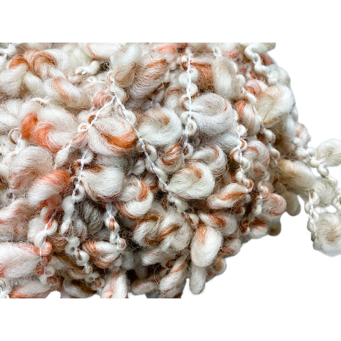 48215 - Loop Yarn Peach and Cream Set of Two |7-14|