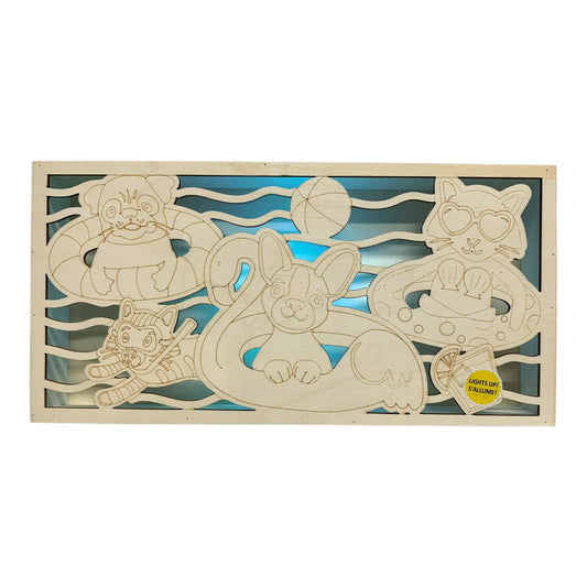 48367 - DIY Wood Painting Decor 12" |5-13|