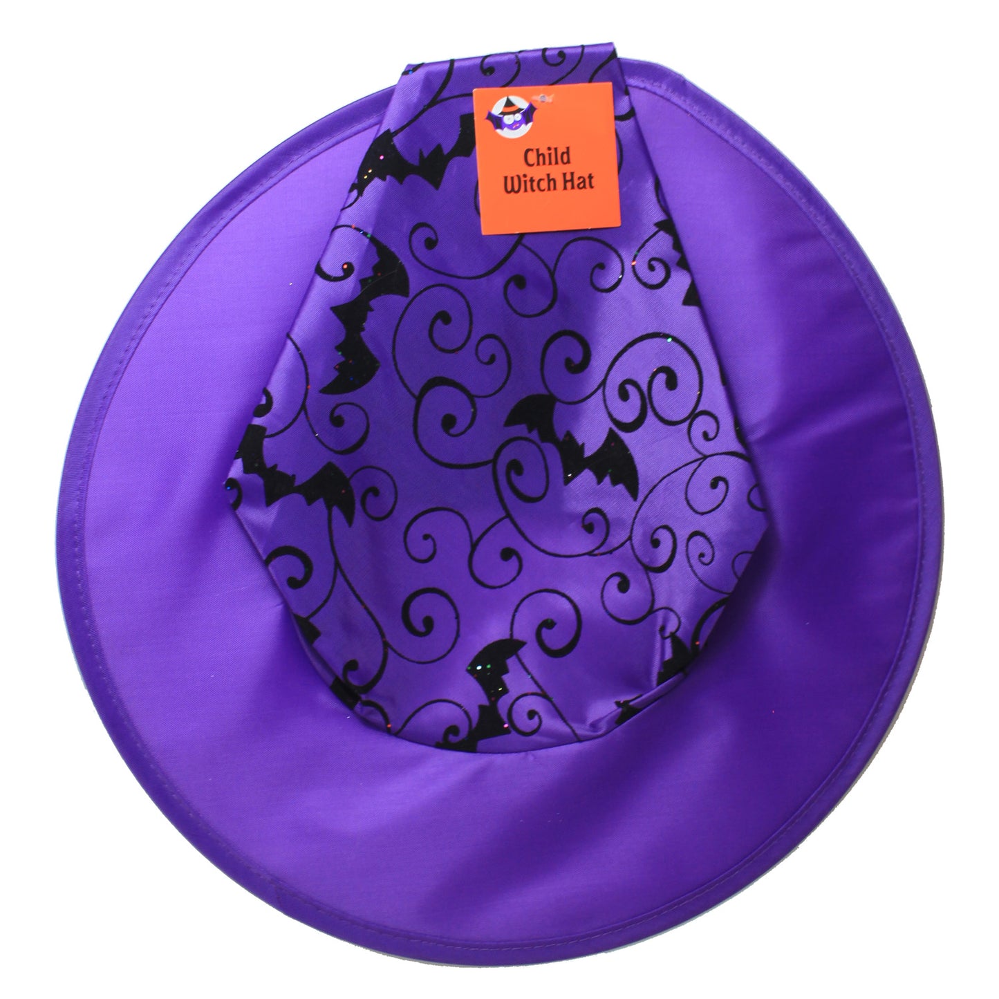 10196 - Purple Witches Hat w/ Bats 14" |TBD|