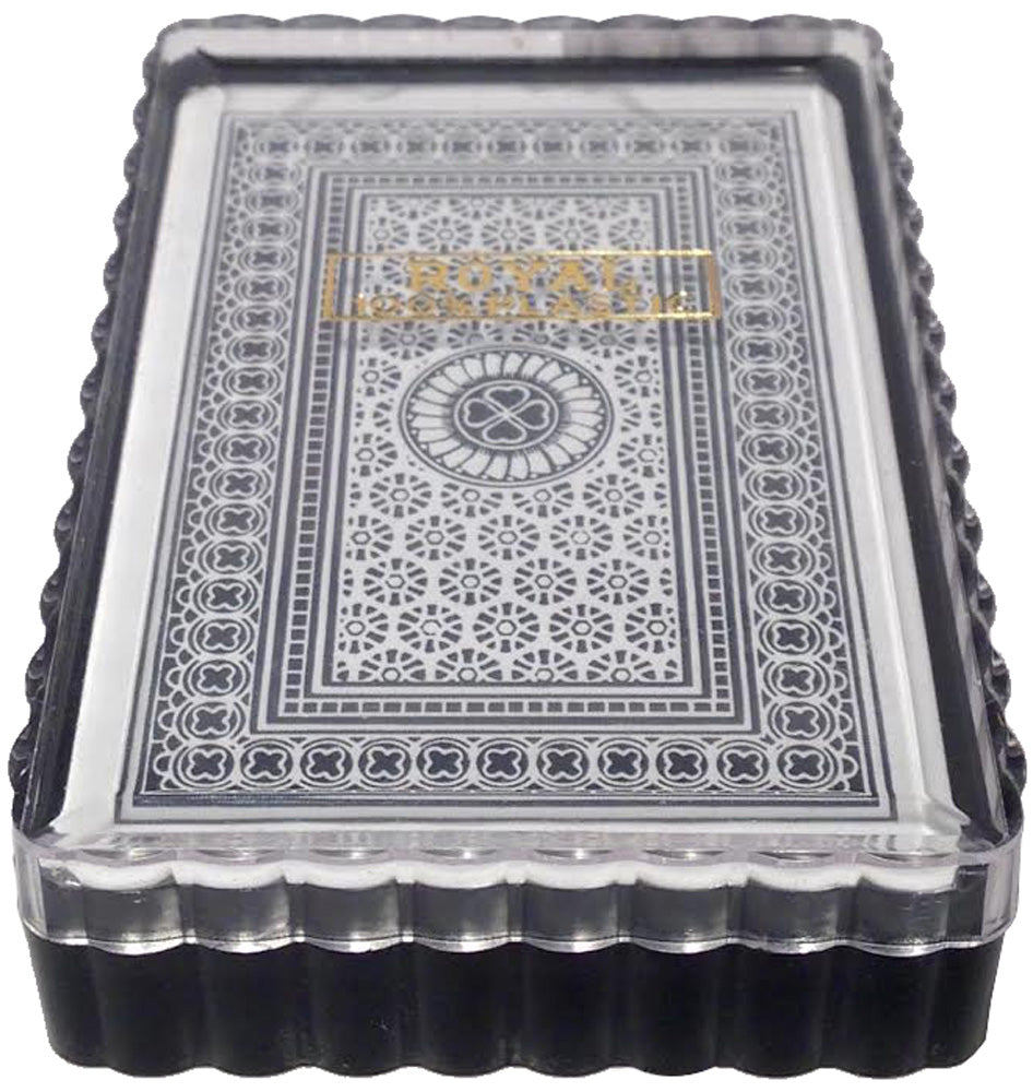 10744 - Royal 4 Heart Playing Cards Blu |R-56|