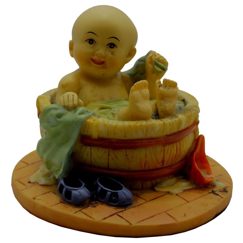 1077 - 4" Buddha Boy Bathing - |X-97|