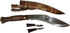 10836 - Authentic Nepalese Gurkhas Khukuri Knife Number Two with Reinforced Blade and Ergonomic Handle for Outdoor Use |113|