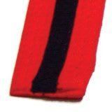 113 - Belt 4 Red w/Black Stripe