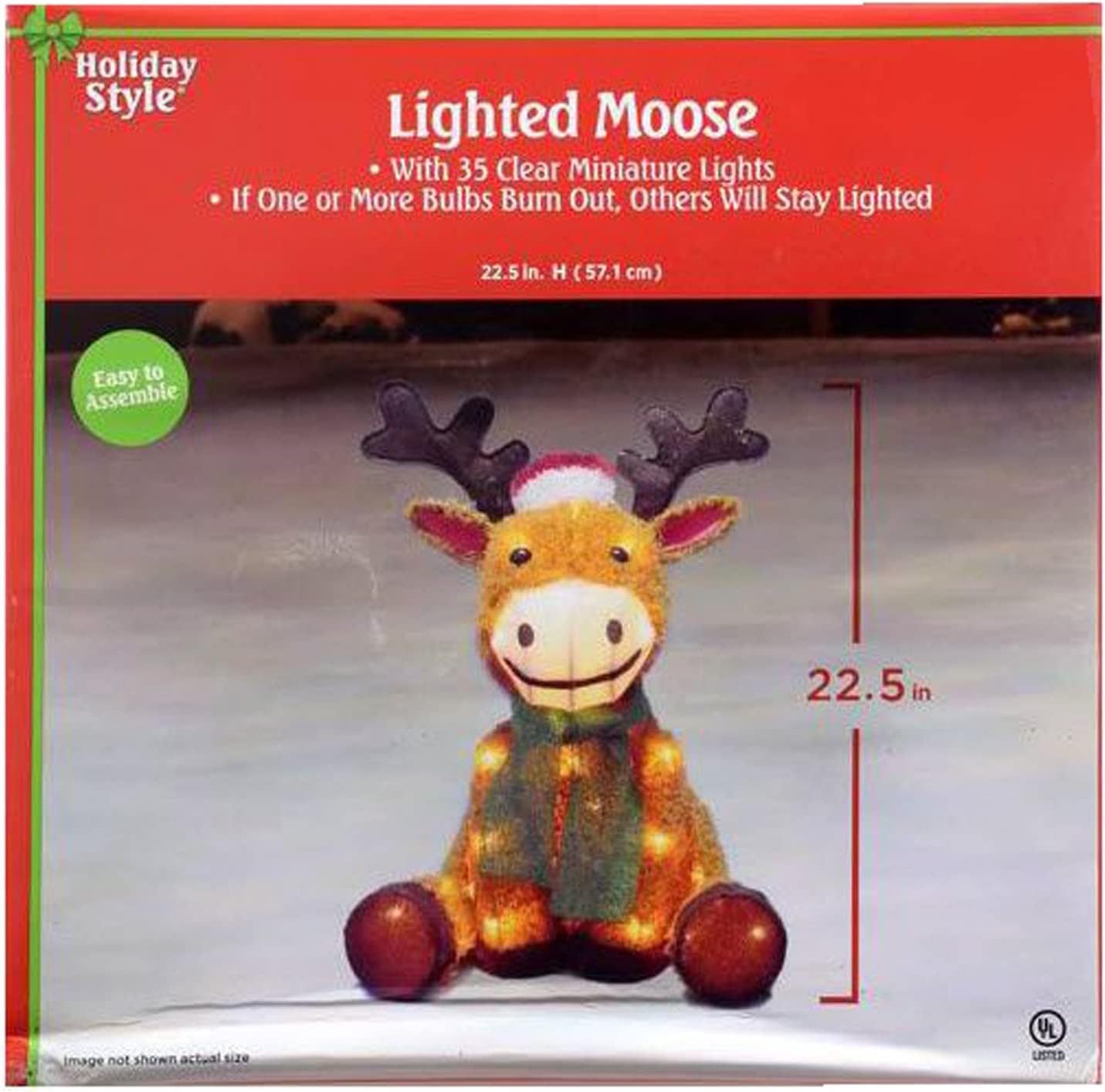 11587 - Lighted Reindeer Christmas Decoration |13-20|