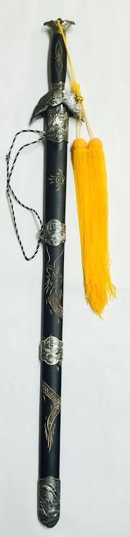 11652 - Eagle Tai Chi Sword in Black |6-D|