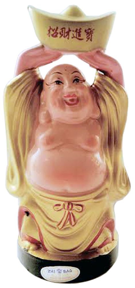 11697 - 9" Moving Buddha - Ingot Raised -Requires 9V Battery - |X-31|