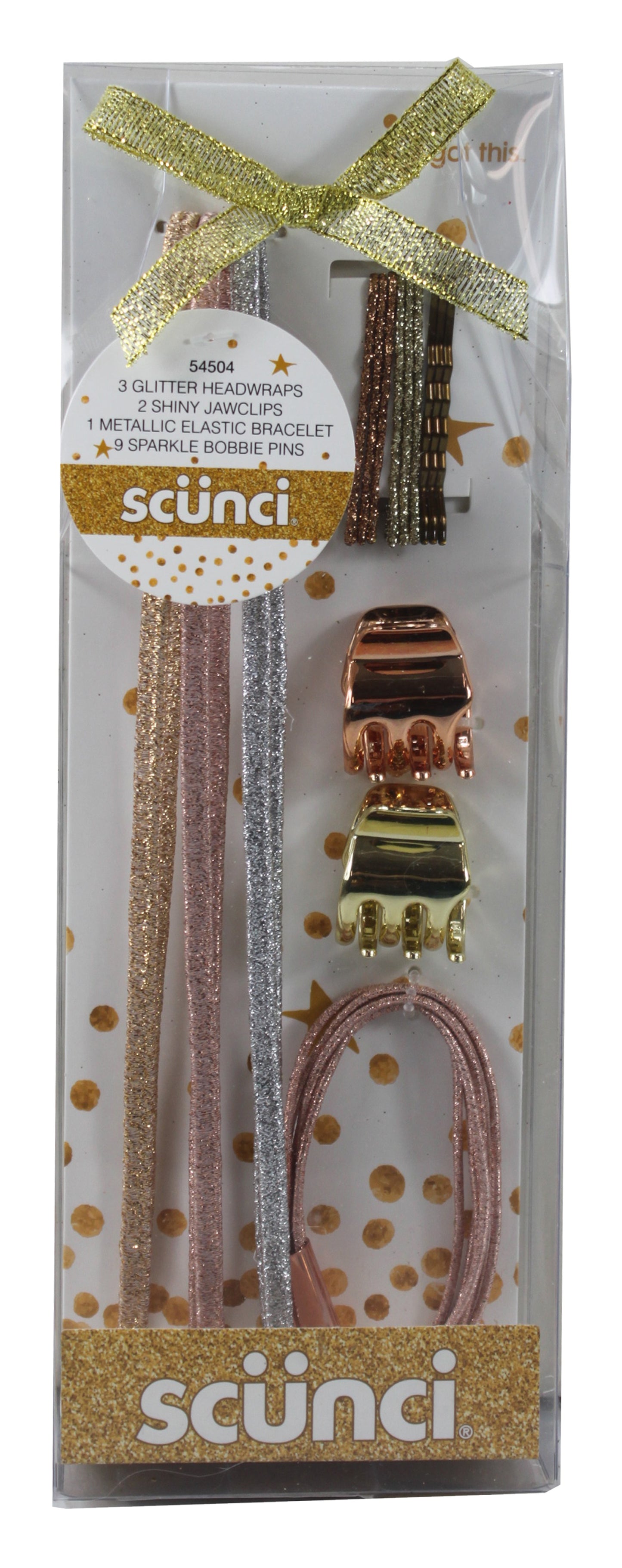 11845 - Scunci Silver and Gold Hair Set |TBD|