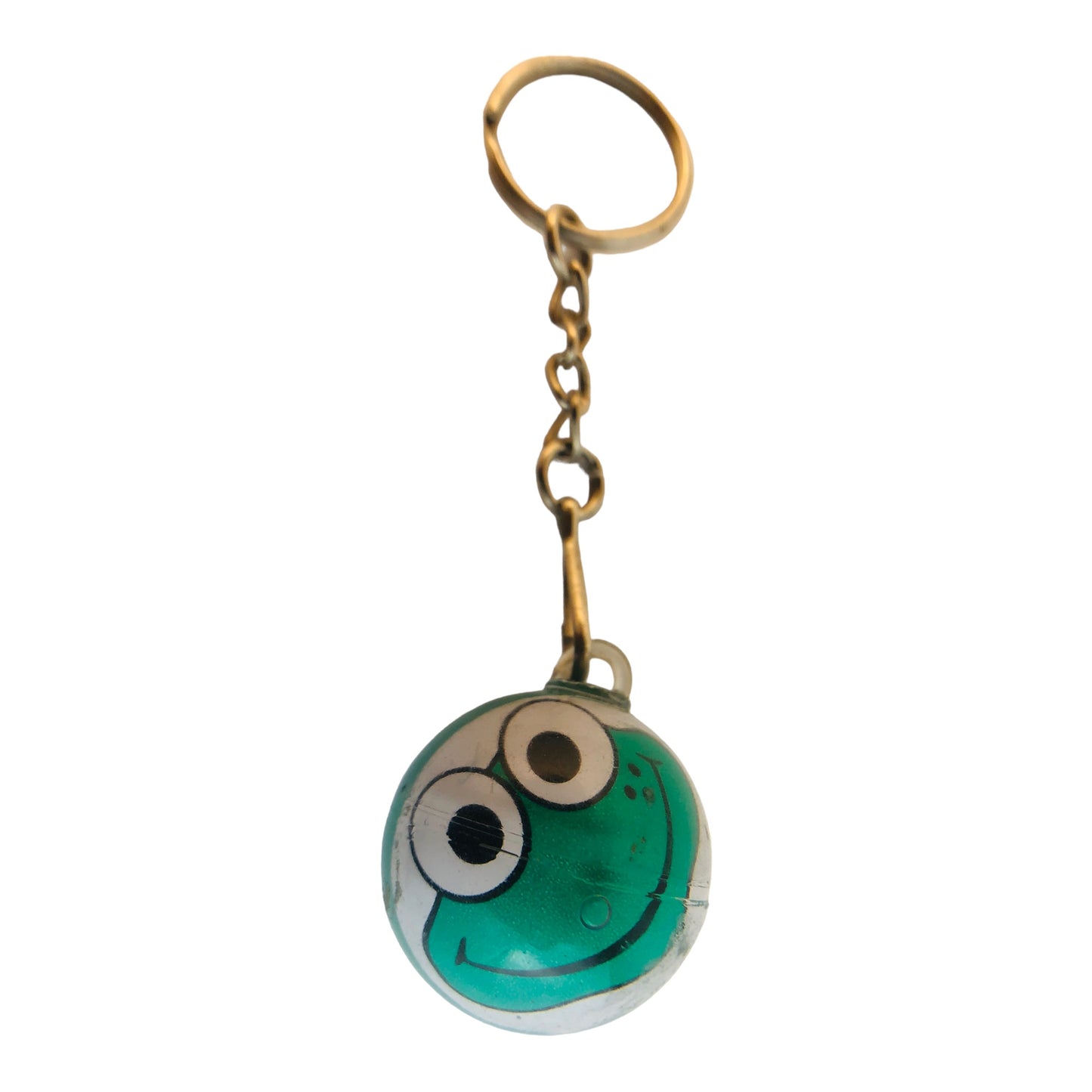 1251 - Keychain Frog Globe - |DVD-37|