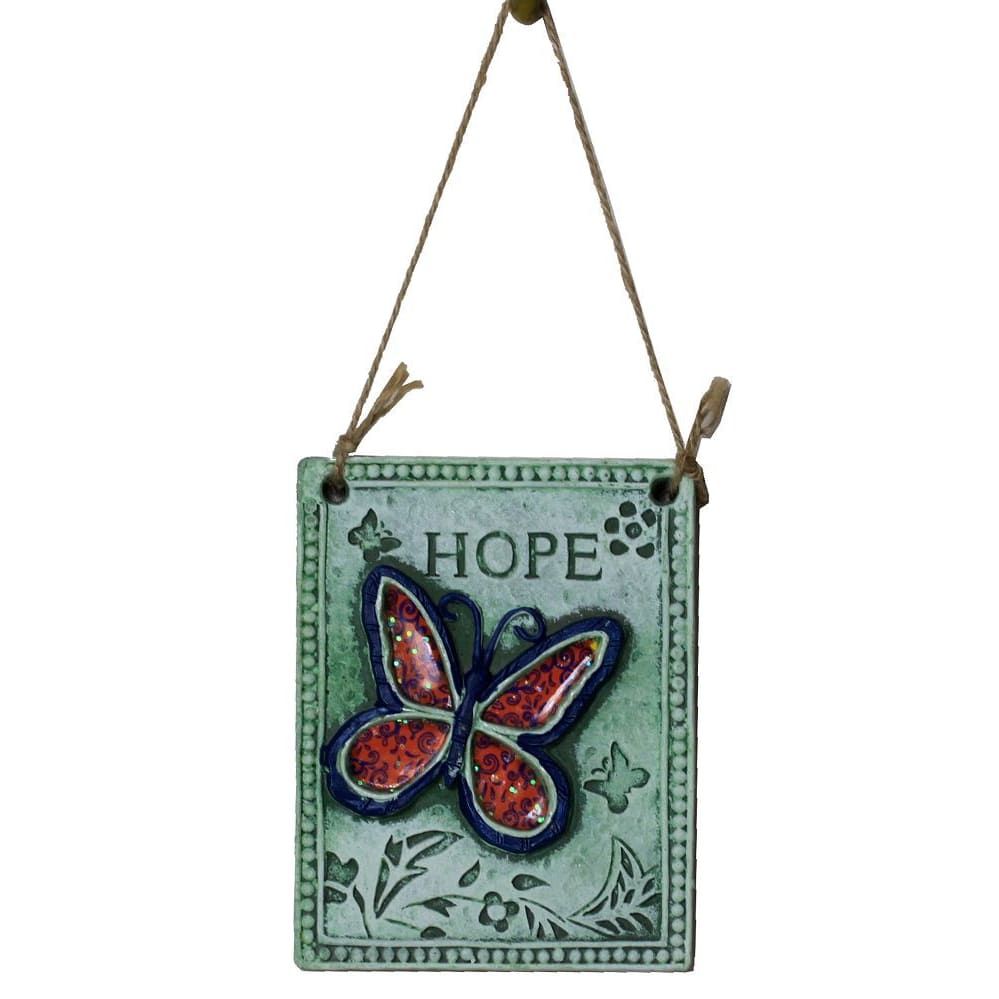 1272 - 4 x 5 Hope Butterfly Plaque - |R-11|