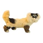1280 - 16" Brown & Cream Fur Dog Left - |Pics Shelf|