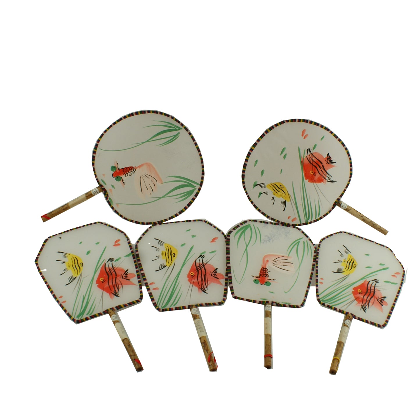 12929 - 5Pk Fan Silk Palace Small (Set Of 5) |13-18|