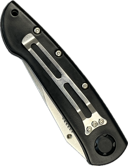 13612 - 3" Blade Black Pocket Knife (Super Knife #LK-47031BK-BK) |110| |Store|