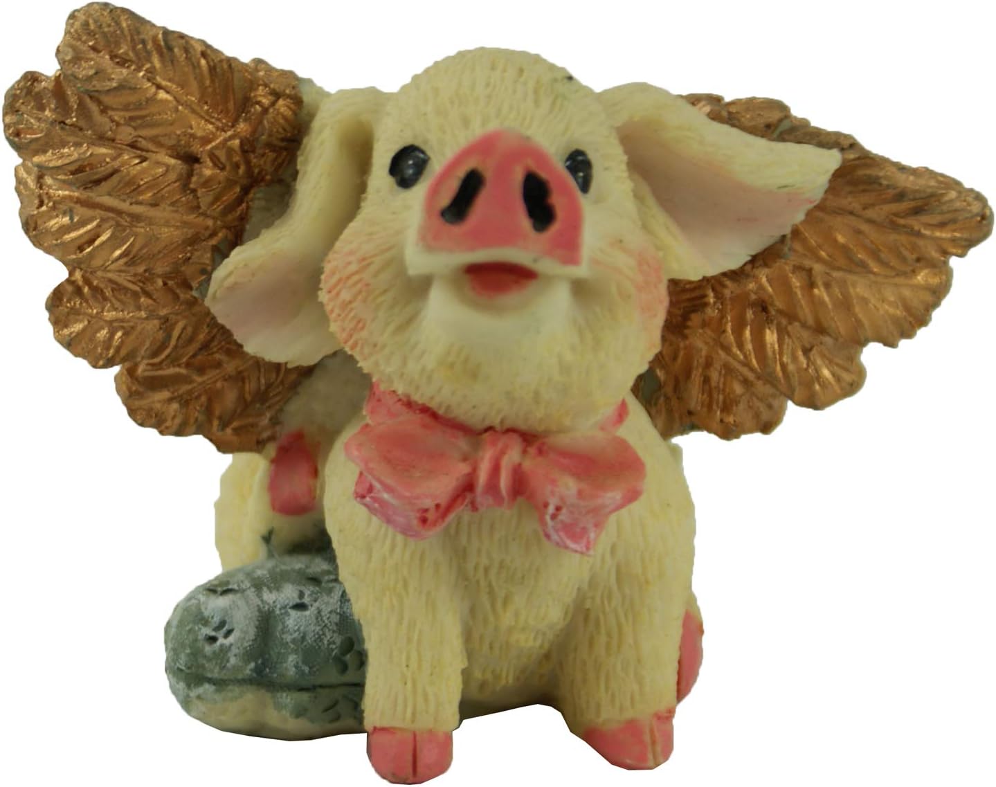 1373 - 3" Winged Pig - Blue Heart - |Z-39|