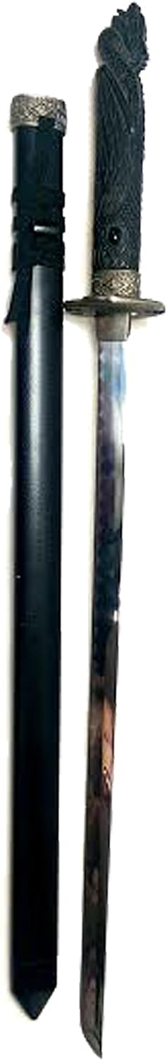 13824 - Black Dragon Ninja Sword Used - |6-F Down|