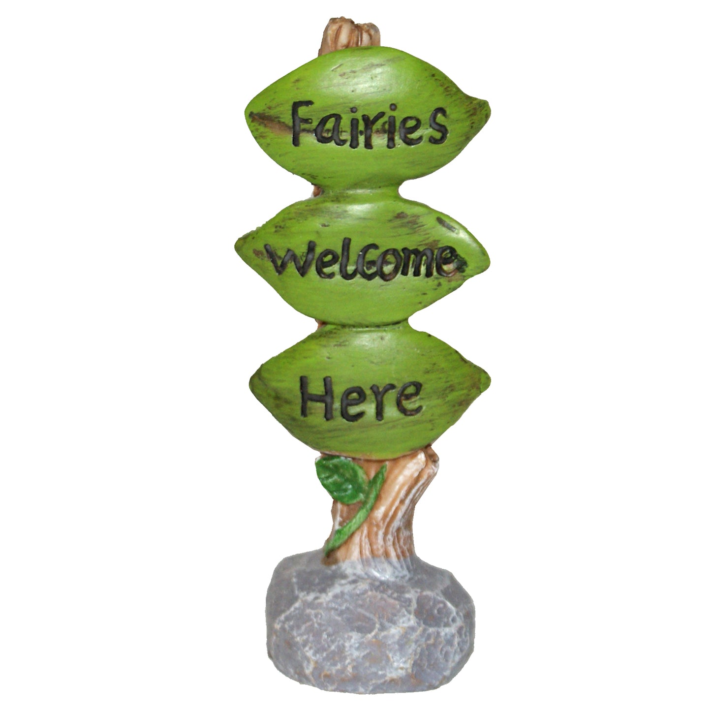 1392 - 4" Sign - Fairies Welcome Here |14-20|