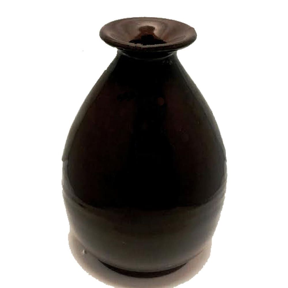 1400 - 7" Brown Vase - |F-15|
