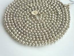 1438 - Silver Beaded Garland 32ft |Pod 2-65|